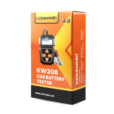 Konnwei KW208 - тестер АКБ и генератора 