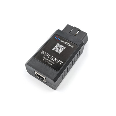 ModBMW WIFI ENET v2.6 (+LAN) v2.6 - автосканер для диагностики и кодирования BMW F, G, I-series