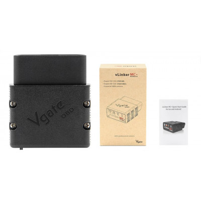 VGate vLinker MC+ Bluetooth 4.0 BLE - автосканер для роботи з BimmerCode, Forscan, ALfa Obd