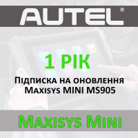 Річна підписка Autel Maxisys MINI MS905