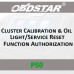 Активация Cluster Calibration & Oil Light/ Service Reset Function для программатора OBDSTAR P50