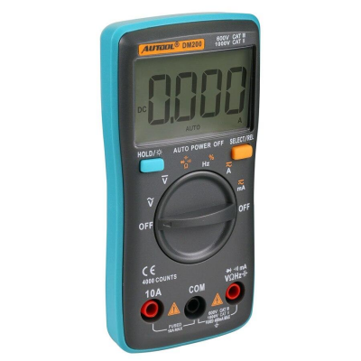 AUTOOL DM200 - LCD цифровий мультиметр змінного/постійного струму
