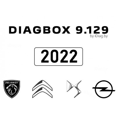 DIAGBOX **2023** v9.129 for Peugeot - Citroën - DS - Opel