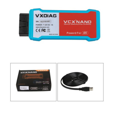 VXDIAG VCX NANO WiFi - диагностический автосканер для Ford/Mazda